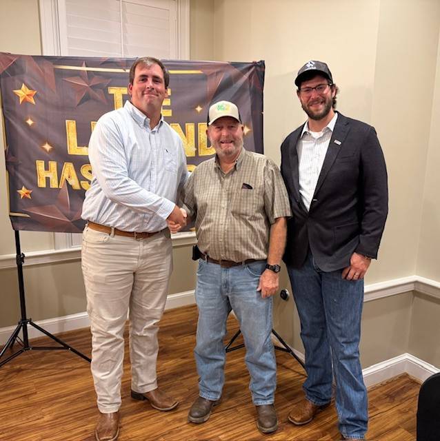 Langston Construction team members celebrating an internal milestone