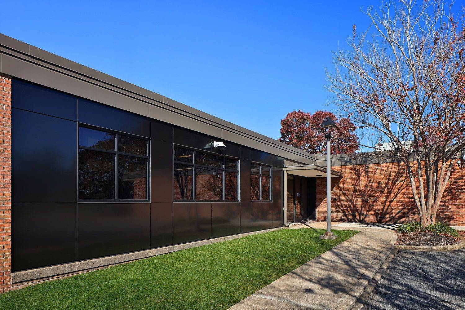 Operations building exterior built by Langston Construction Company