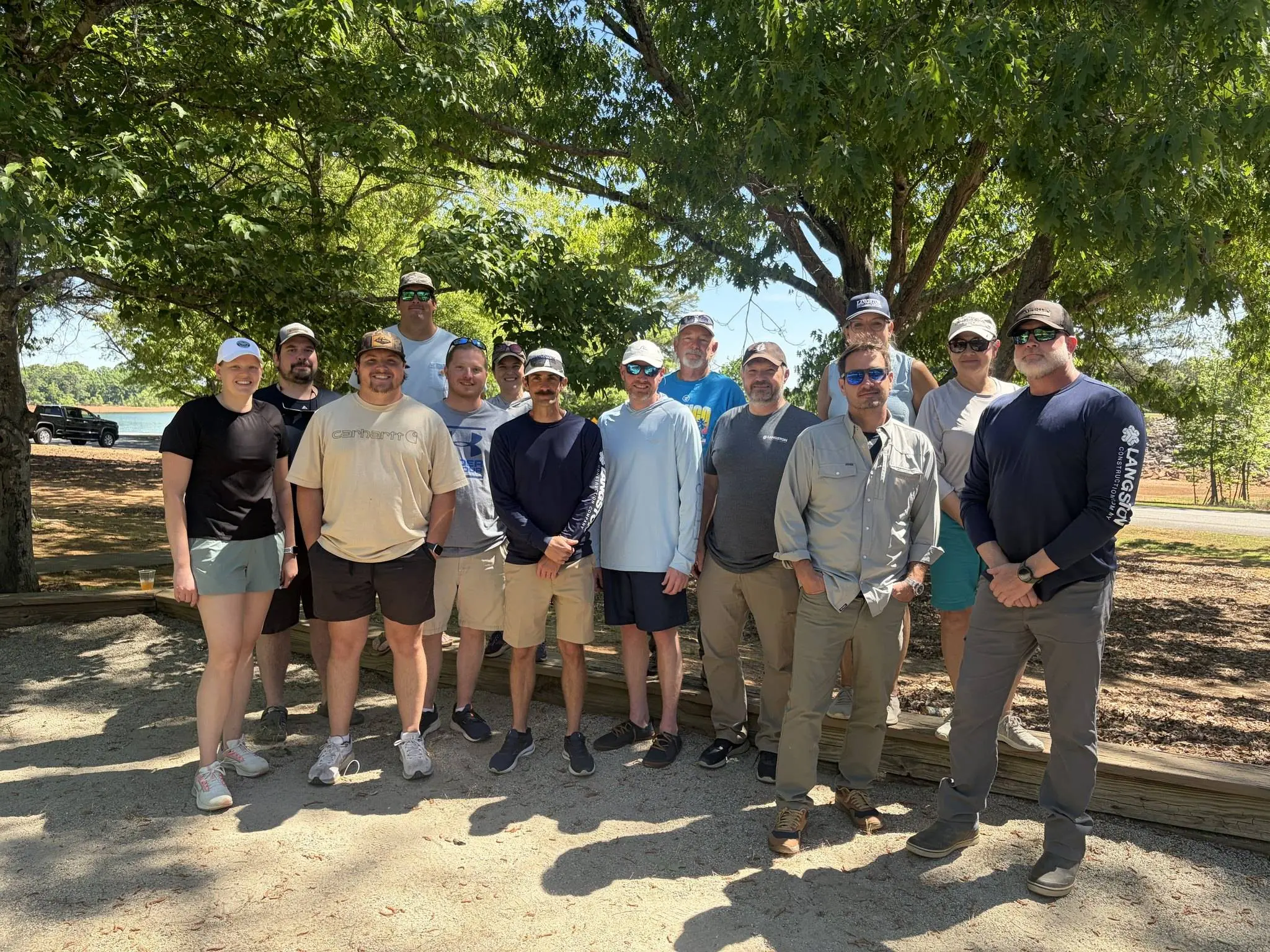 Langston Construction Company team and crews on site, photo 16 of 16